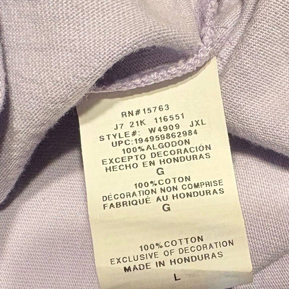 Champion Lavender Hoodie with Multicolor Logo - Picture 5 of 6